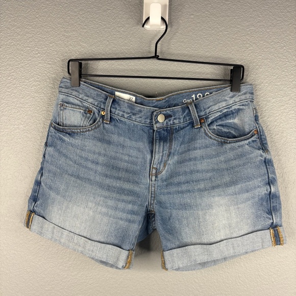 Gap 1969 Lightwash Sexy Boyfriend Shorts - Picture 1 of 11